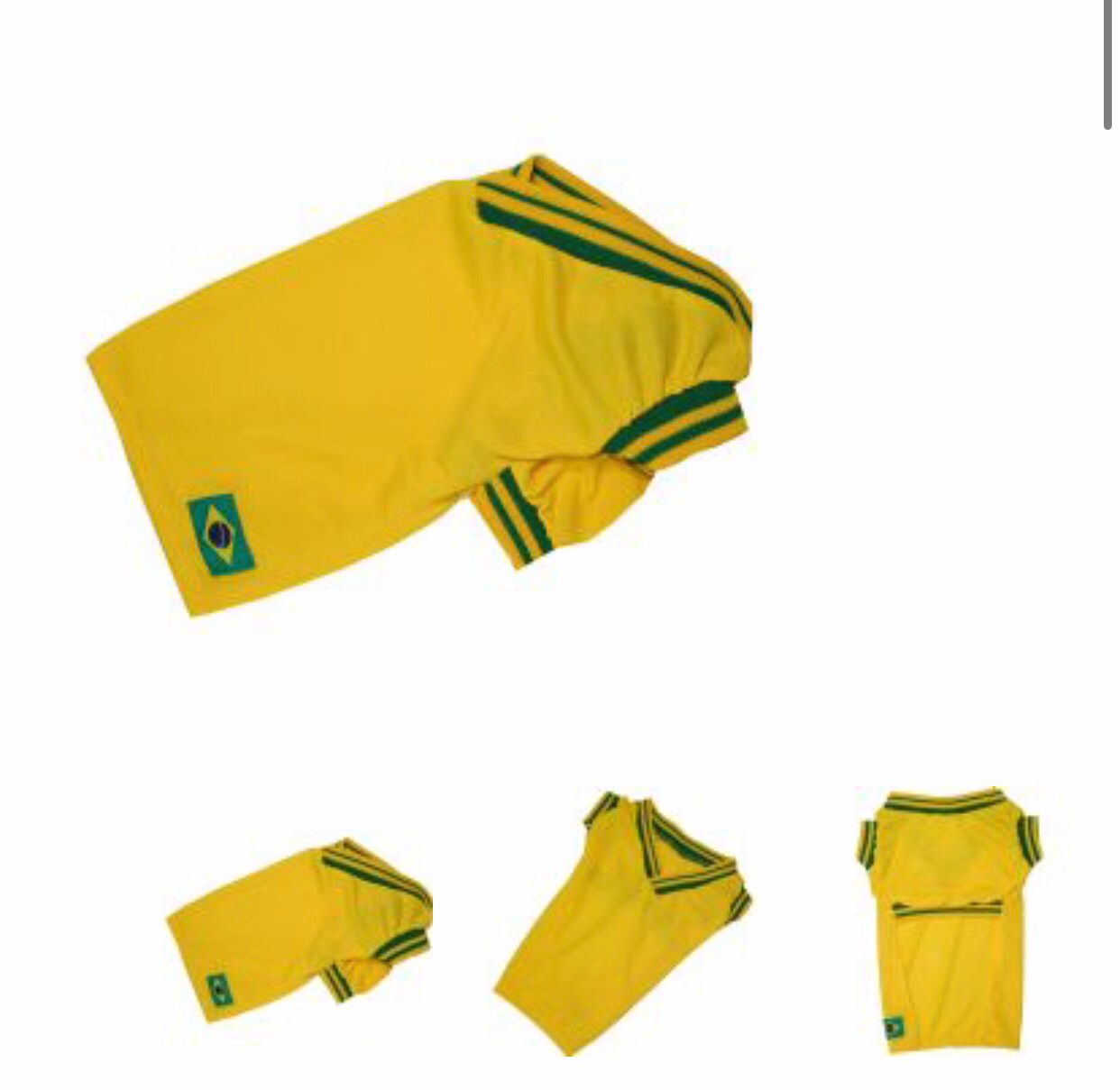 Camiseta Brasil Gola V N3