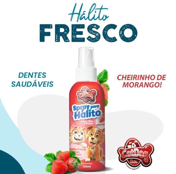 Spray Para Hálito Morango 120 ML