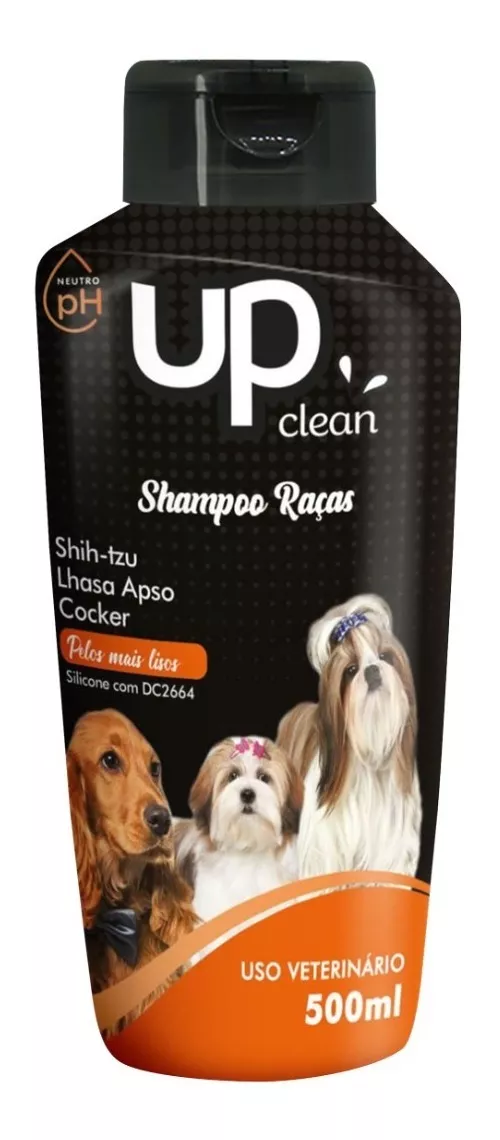 SHAMPOO UP CLEAN RAÇAS SHIH-TZU/LHASA-APSO/COCKER 500ML