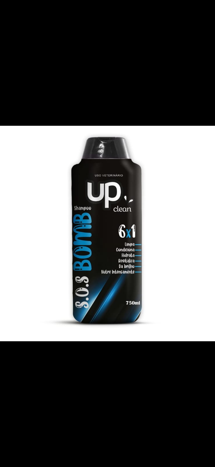 Shampoo UpClean Bomb 6 Em 1 750ML