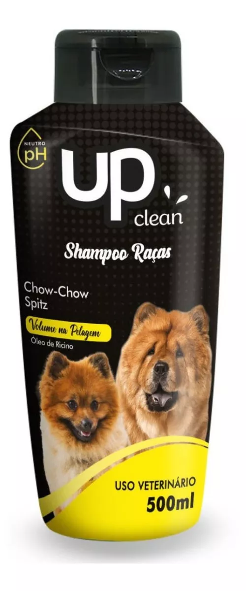 SHAMPOO UP CLEAN RAÇAS CHOW CHOW/SPITZ 500ML