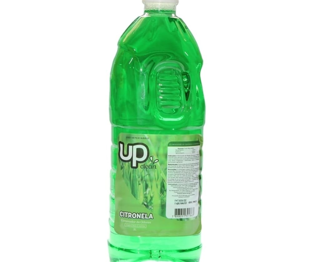 Eliminador De Odores Citronela Up Clean 2L