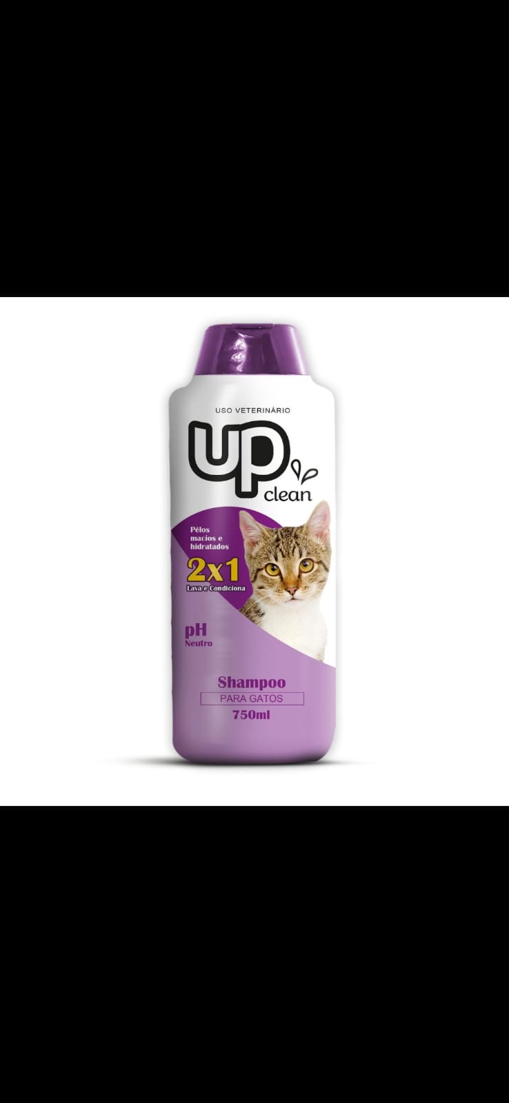 Shampoo Upclean Gatos 750ML