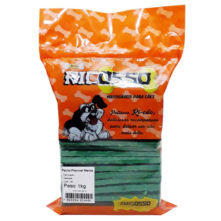 Palito Ricosso Menta 8×5 1Kg