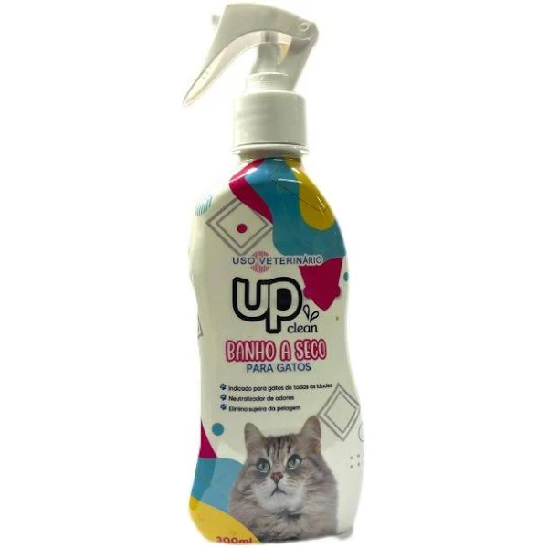 Banho A Seco Gato Up Clean 300Ml